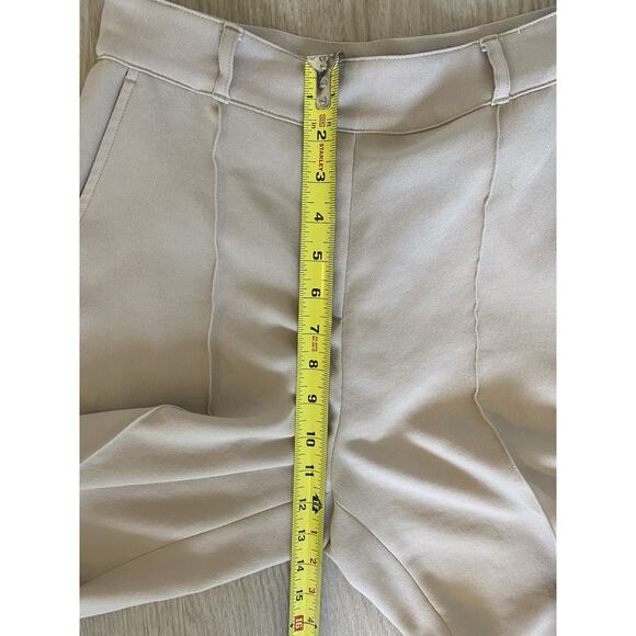 Spanx Carefree Crepe Trouser Pants Sz S Tahini Tan Career Work Office Capsule - Picture 13 of 14